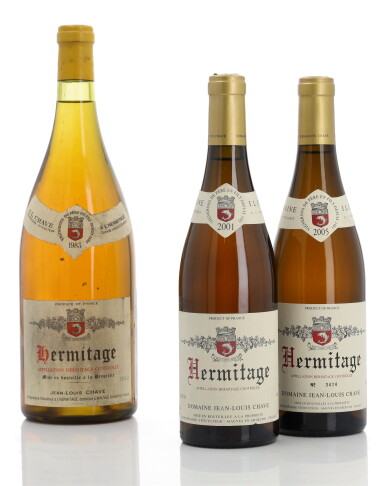 View full screen - View 1 of Lot 1019. Hermitage Blanc 1983 Jean-Louis Chave (1 BT, 2 MAG).