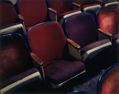 View full screen - View 1 of Lot 185. Aisle 2, Row 3, Seat 5, Texas Theater, 231 W. Jefferson Street, Dallas, Texas, November 1993.