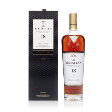 View full screen - View 1 of Lot 60. The Macallan 18 Year Old 43.0 abv (1 BT75).