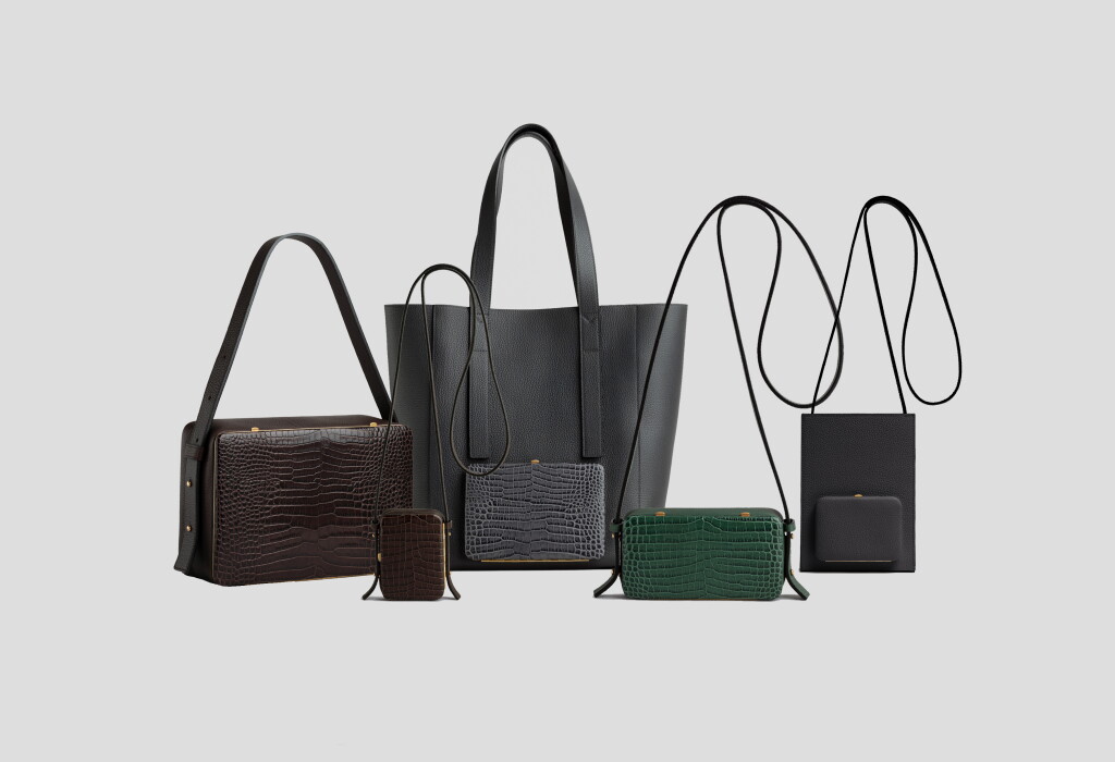View full screen - View 1 of Lot 17. Group of Leather Handbags.