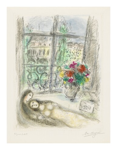 View full screen - View 1 of Lot 29. MARC CHAGALL | QUAI DES CÉLESTINS (M. 739).