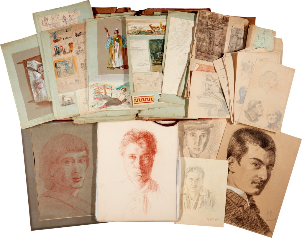 View full screen - View 1 of Lot 158. Ermanno Wolf-Ferrari. Important archive of autograph librettos, letters and drawings, second half of C19th to first half of C20th.
