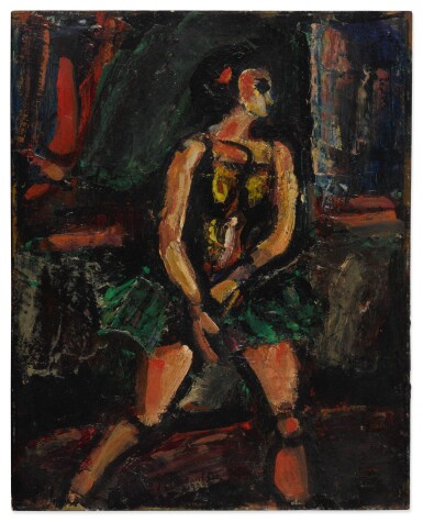 View full screen - View 1 of Lot 49. GEORGES ROUAULT | DANSEUSE.