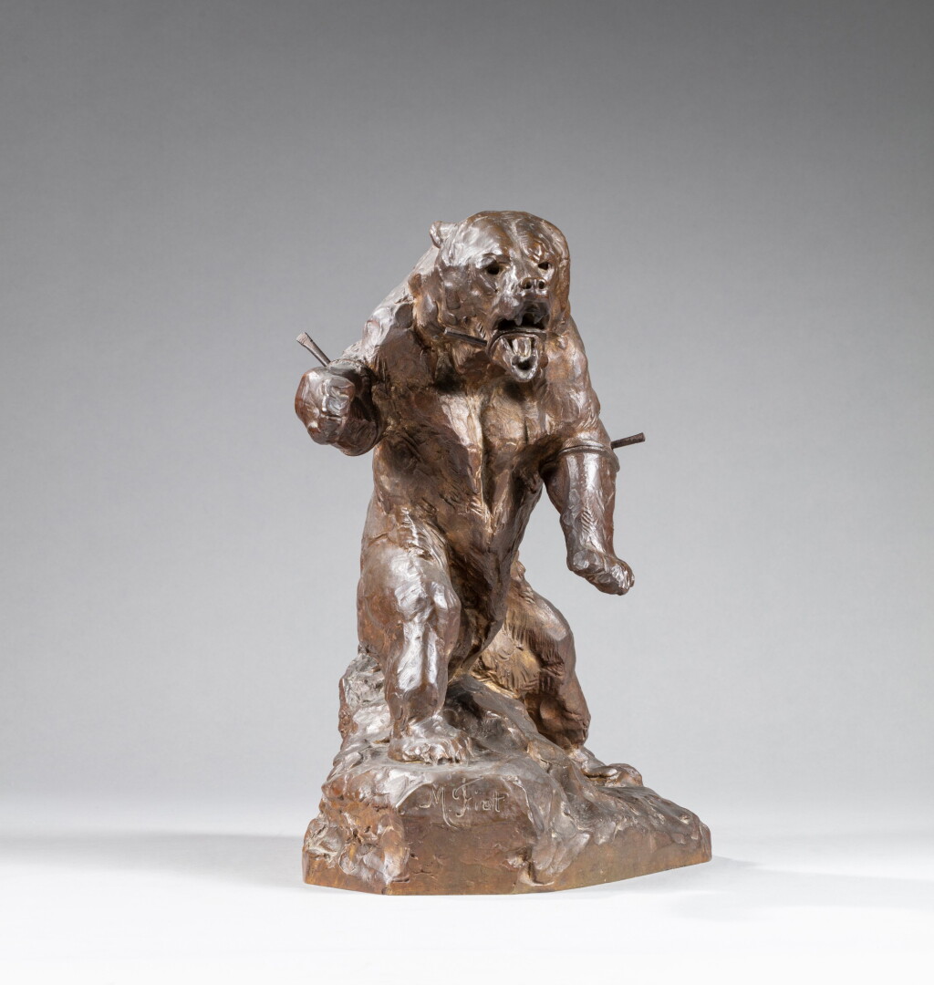 View full screen - View 1 of Lot 80. Ours debout (Standing Bear).