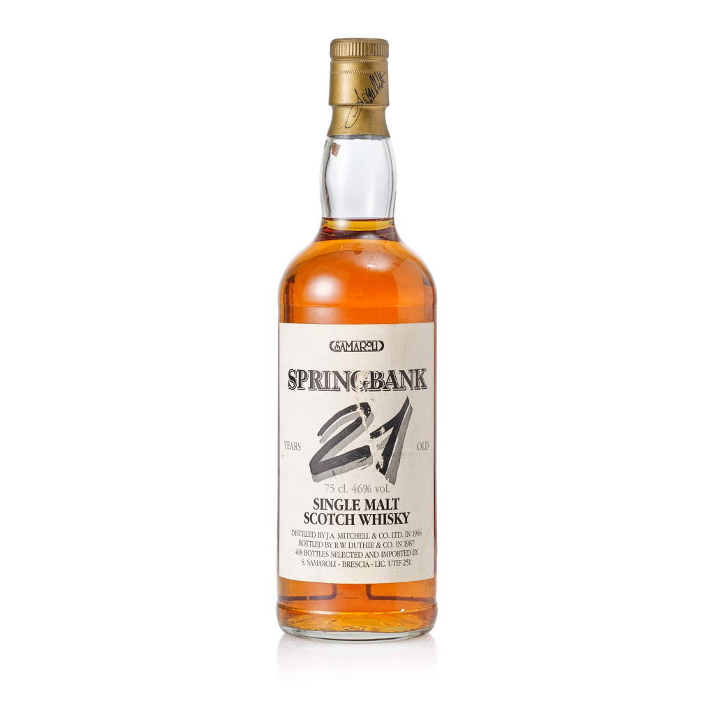 View full screen - View 1 of Lot 1570. Springbank Samaroli 21 Years Old 46.0 abv 1966 (1 BT70).