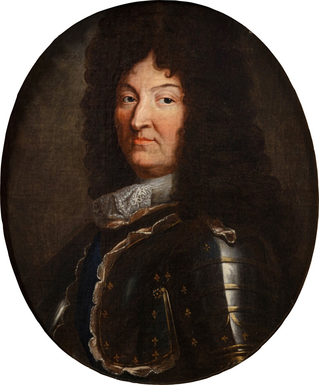 View full screen - View 1 of Lot 121. Portrait of Louis XIV (1638-1715).