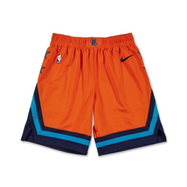 View full screen - View 1 of Lot 194. Brandon Miller Game Issued ‘Rising Stars’ Shorts .