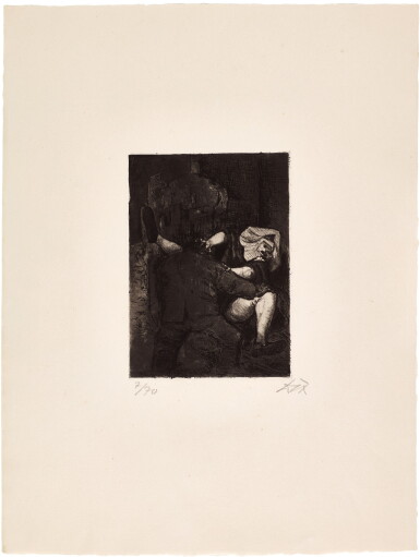 View full screen - View 1 of Lot 20. Soldat und Nonne (Vergewaltigung) (K. 120).
