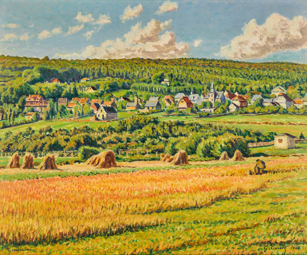 View full screen - View 1 of Lot 75. Le village de Georgenborn.