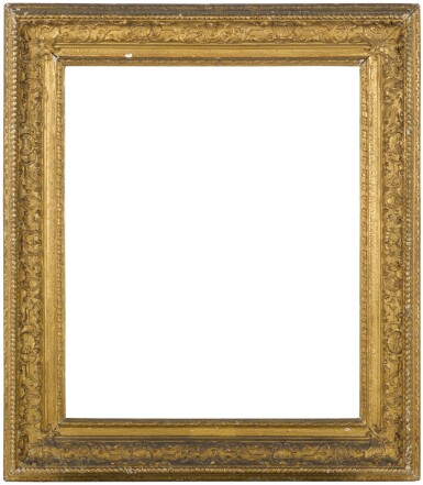 全螢幕檢視 - 查看94An early 18th century British Baroque Louis XIV-XV-style straight-sided carved giltwood frame的1