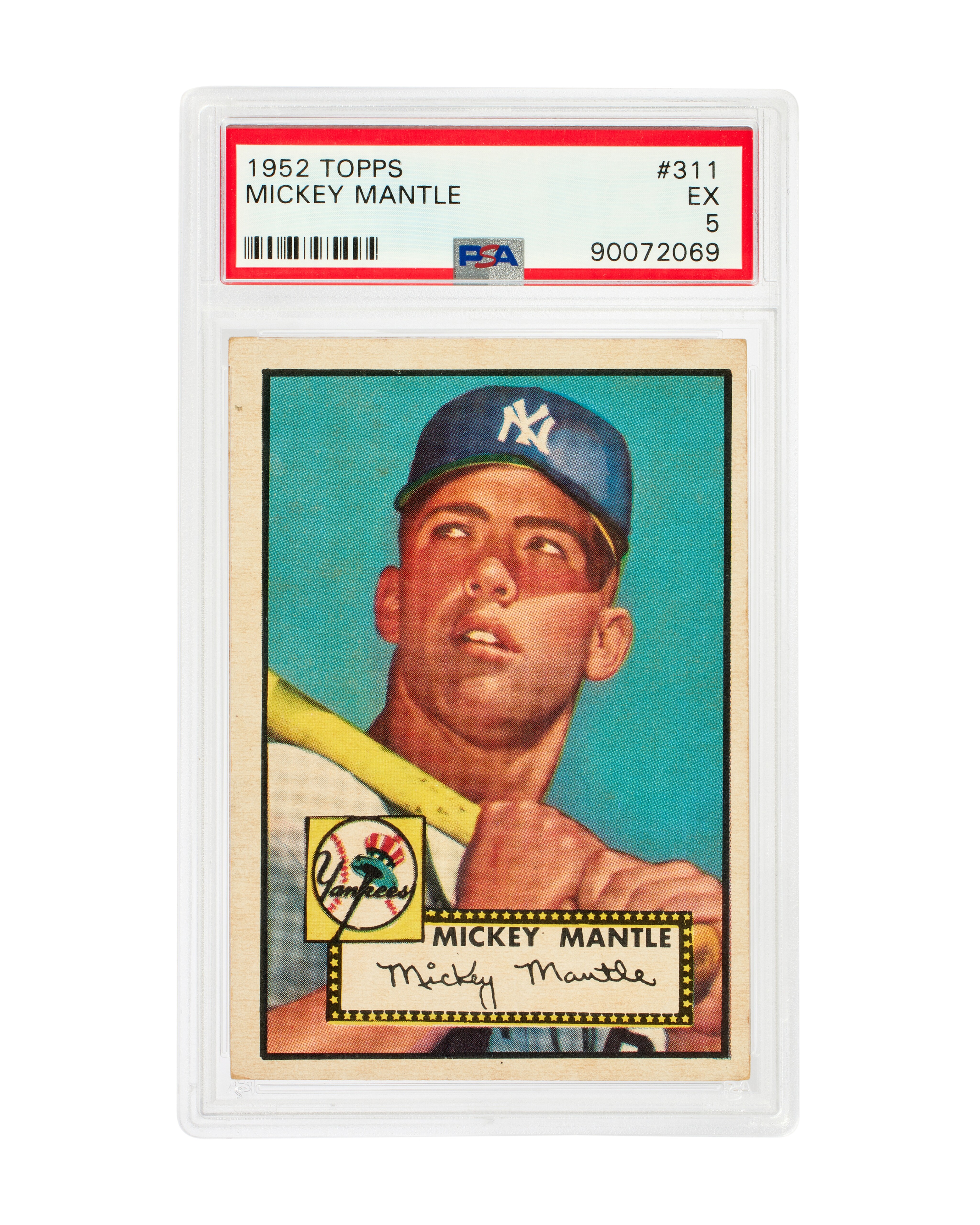 1952 Topps #311 Mickey Mantle - PSA 5 | Holy Grails | Streetwear & 1952 Topps #311 Mickey Mantle - PSA 5 | Holy Grails | Streetwear &