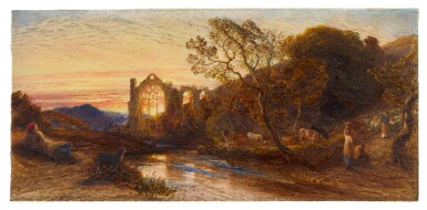 View full screen - View 1 of Lot 189. Tintern Abbey, Wales.
