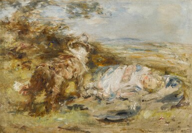 View full screen - View 1 of Lot 295. Left in Charge.