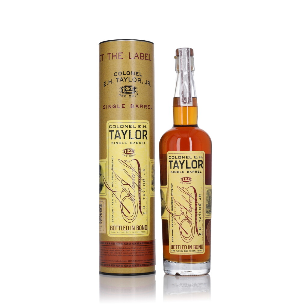 View full screen - View 1 of Lot 177. Colonel E.H. Taylor Single Barrel 100 Proof NV (1 BT 75cl).