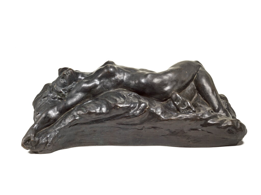 View full screen - View 1 of Lot 74. ALFREDO PINA | RECLINING FEMALE NUDE.