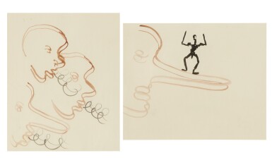 View full screen - View 1 of Lot 457. Untitled (Two works).