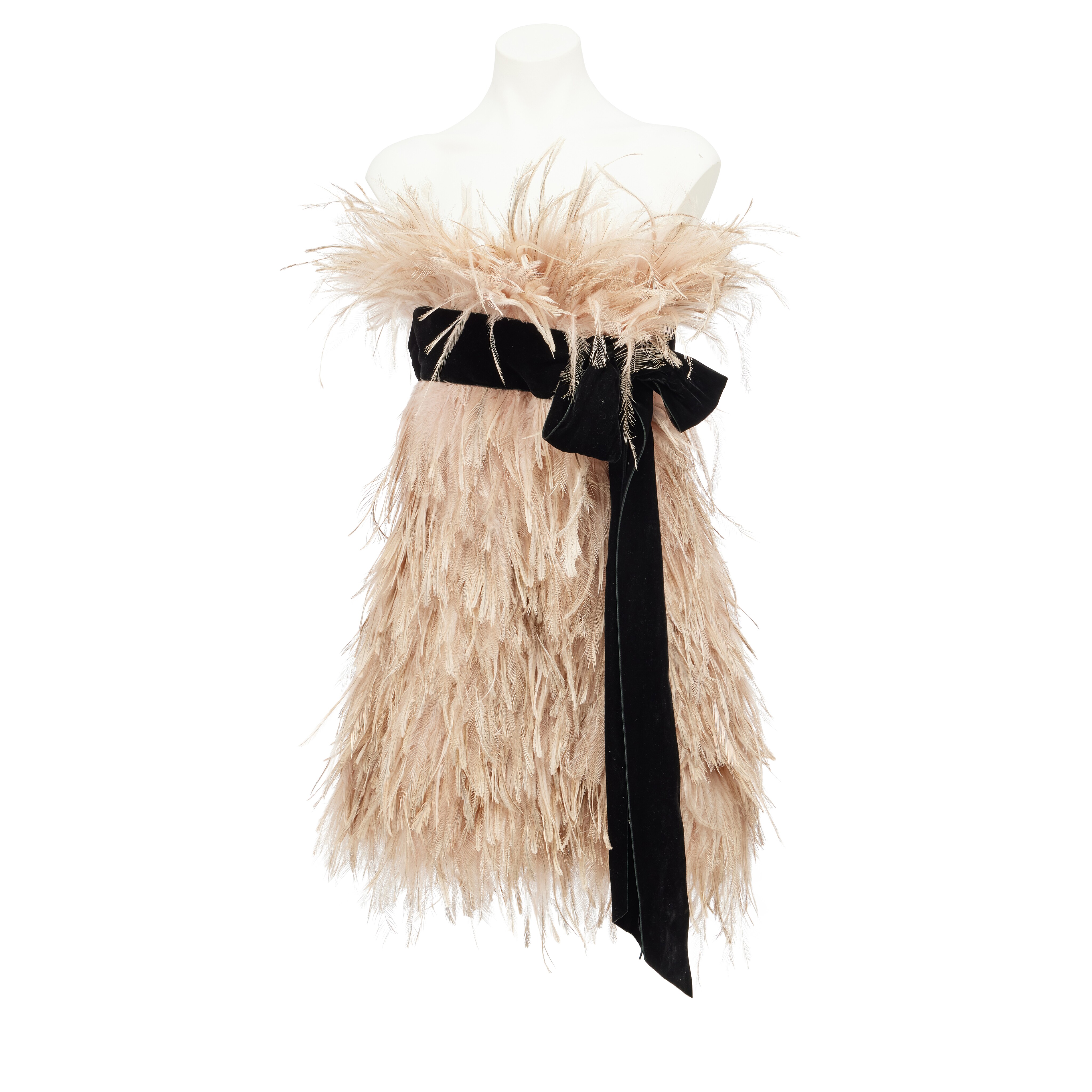 Giambatista Valli | Ostrich-feather Cocktail Dress, 2005 | Fashion Giambatista Valli | Ostrich-feather Cocktail Dress, 2005 | Fashion