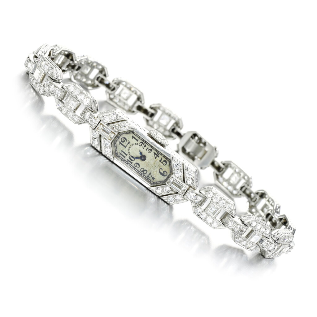 View full screen - View 1 of Lot 90. Lady's diamond cocktail watch.