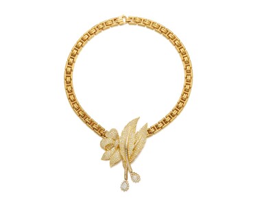 View full screen - View 1 of Lot 1611. Diamond Necklace | 鑽石項鏈 .