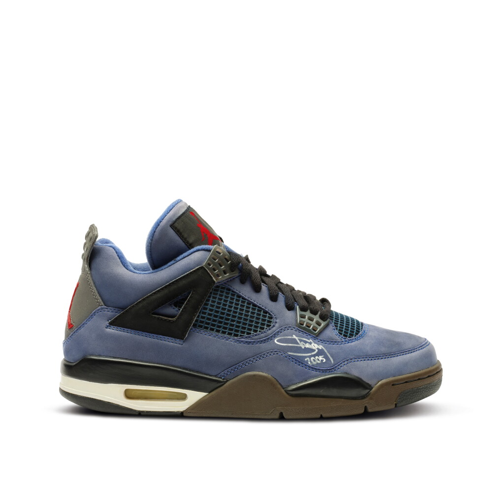 Voir en plein écran - Voir 1 du lot 2. Eminem Signed | Nike Air Jordan 4 Retro Eminem ‘Encore’ 2005 | Size 10.5.