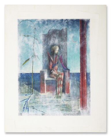 View full screen - View 1 of Lot 807. Study for the Virgin Mary.