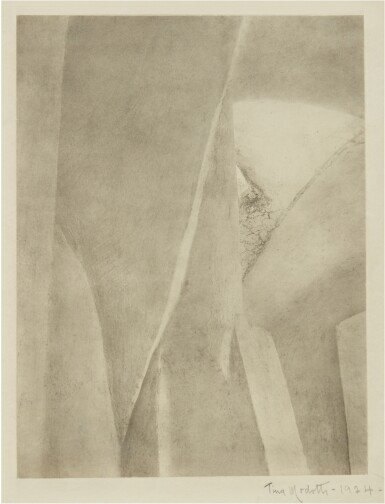 View full screen - View 1 of Lot 58. TINA MODOTTI | INTERIOR OF CHURCH TOWER AT TEPOTZOTLÁN, MEXICO.