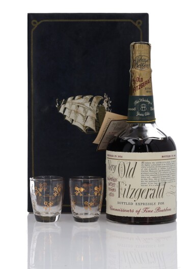 View full screen - View 1 of Lot 1216. Very Old Fitzgerald 8 Year Old Bottled In Bond 100 Proof 1954 (1 Bottle 4/5 Quart).