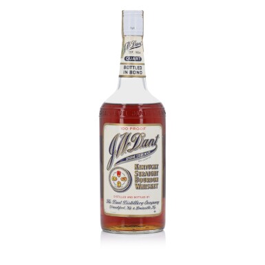 View full screen - View 1 of Lot 734. J.W. Dant 100 Proof 1966 (1 Bottle Quart).