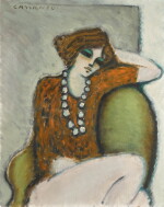 Femme dans le fauteuil