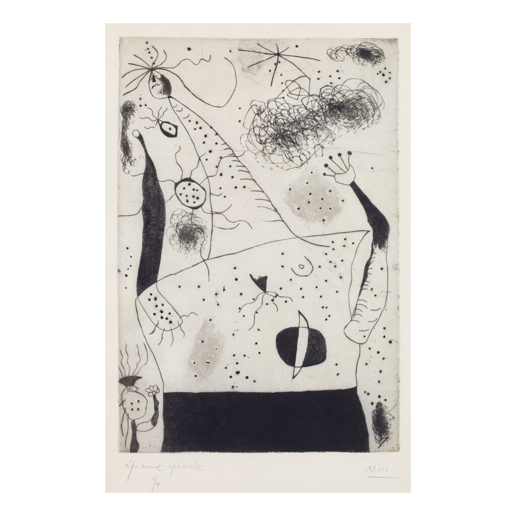 View full screen - View 1 of Lot 33. JOAN MIRÓ | LA GÉANTE (D. 27).