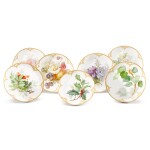 Eight various Berlin (K.P.M.) plates, circa 1900