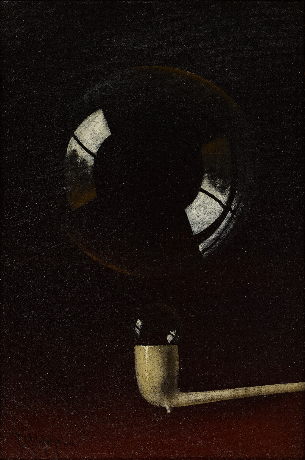 View full screen - View 1 of Lot 1040. Still Life with Pipe and Bubbles.