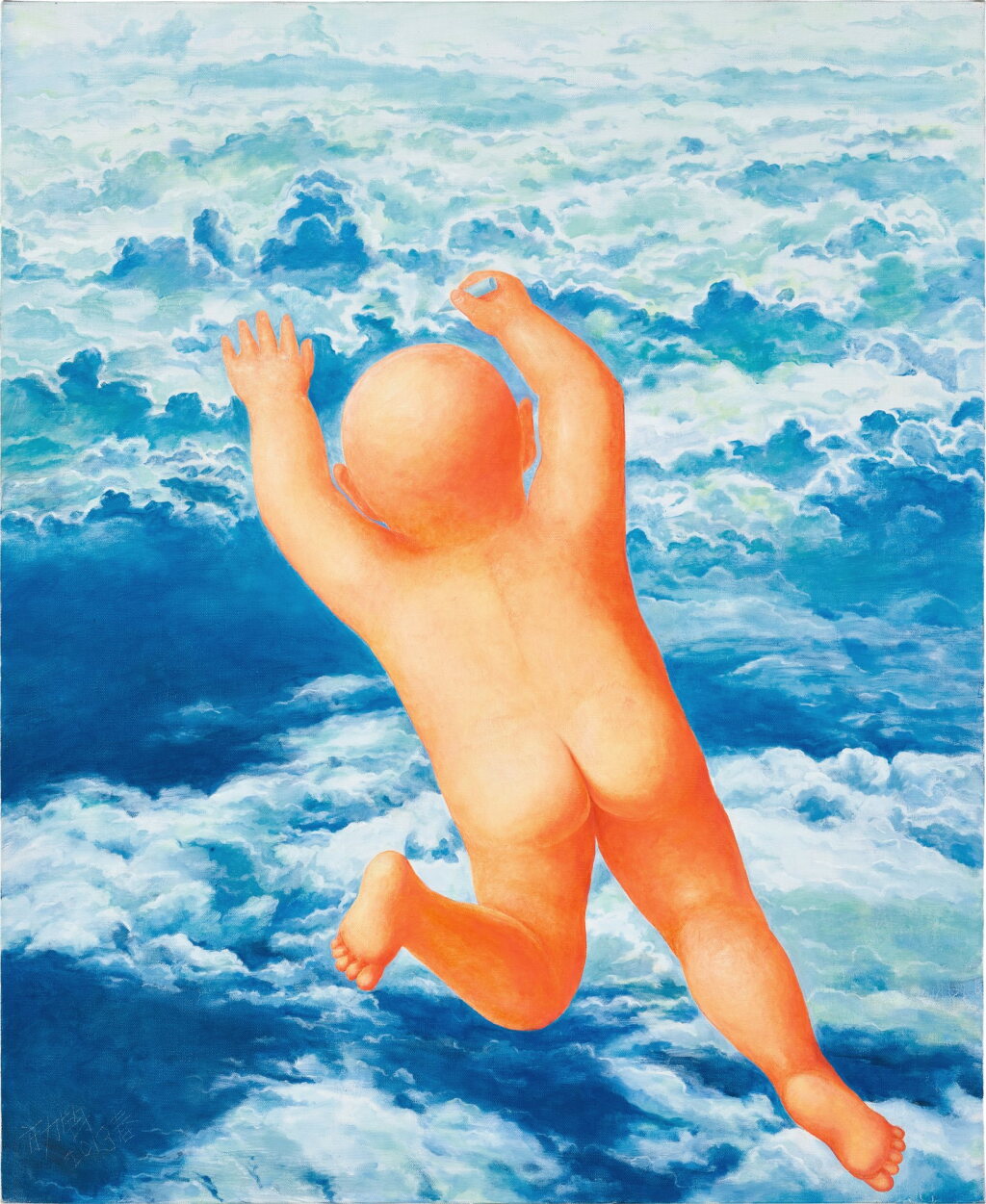 全螢幕檢視 - 查看529Fang Lijun 方力鈞 | 2013 Spring 2013春的1