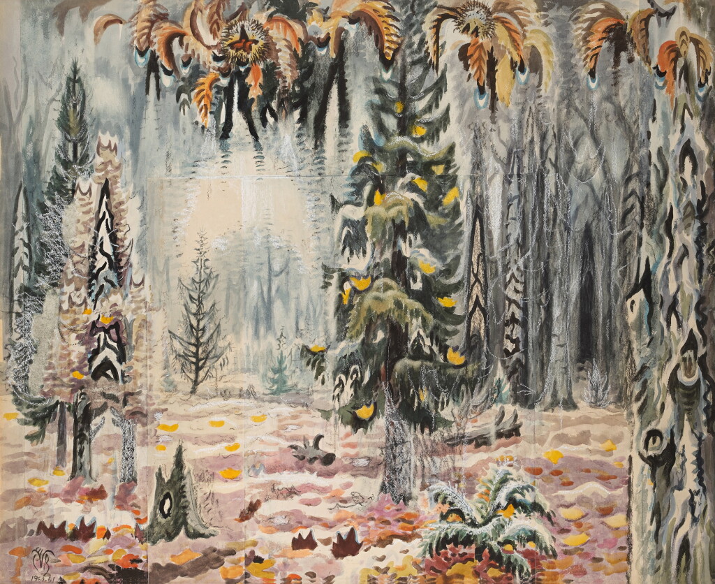 View full screen - View 1 of Lot 510. Hemlock in November No. 2.