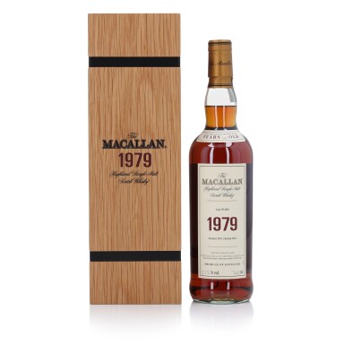 View full screen - View 1 of Lot 11. The Macallan Fine & Rare 40 Year Old Cask #2803 57.2 abv 1979 (1 Bottle 70cl).