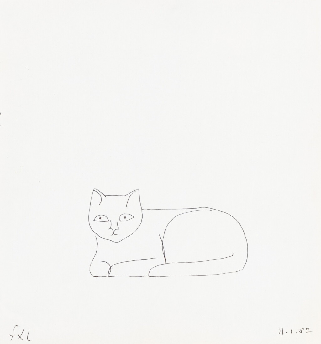 View full screen - View 1 of Lot 63. Le Chat.