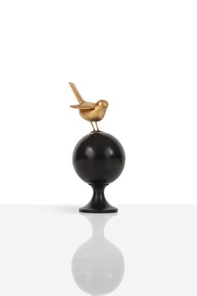 View full screen - View 1 of Lot 32. Petit Oiseau sur la Boule.