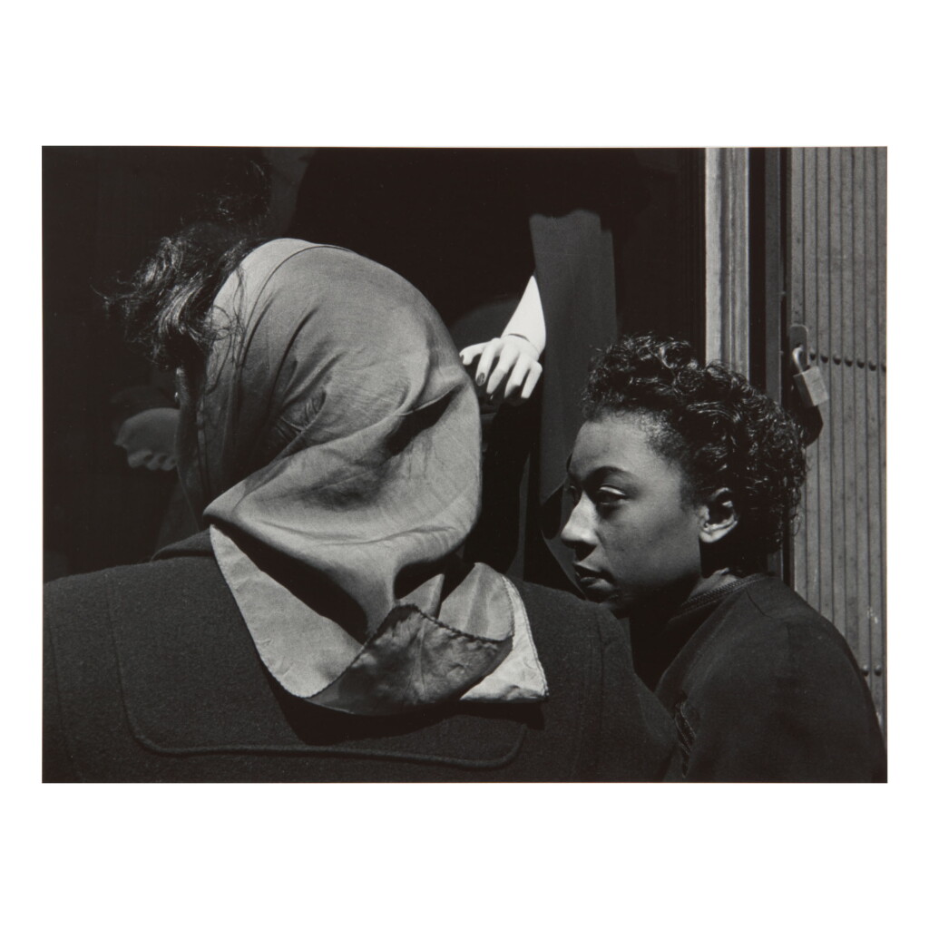 View full screen - View 1 of Lot 17. ROY DECARAVA | 'TWO WOMEN, MANNEQUIN'S HAND'.