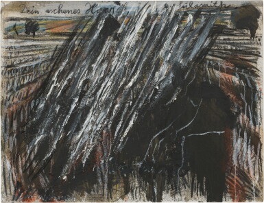 View full screen - View 1 of Lot 133. ANSELM KIEFER | DEIN ASCHENES HAAR SULAMITH (YOUR ASHEN HAIR SULAMITH).