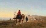 CHARLES THÉODORE FRÈRE | CARAVAN IN THE DESERT