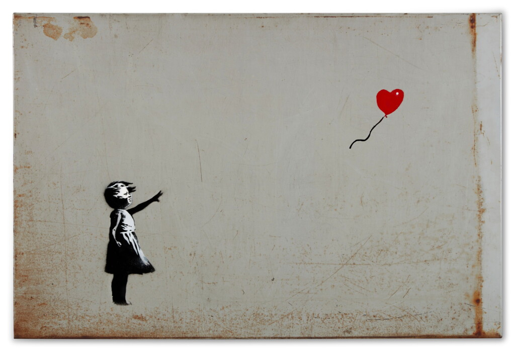 View full screen - View 1 of Lot 6. Girl with Balloon.