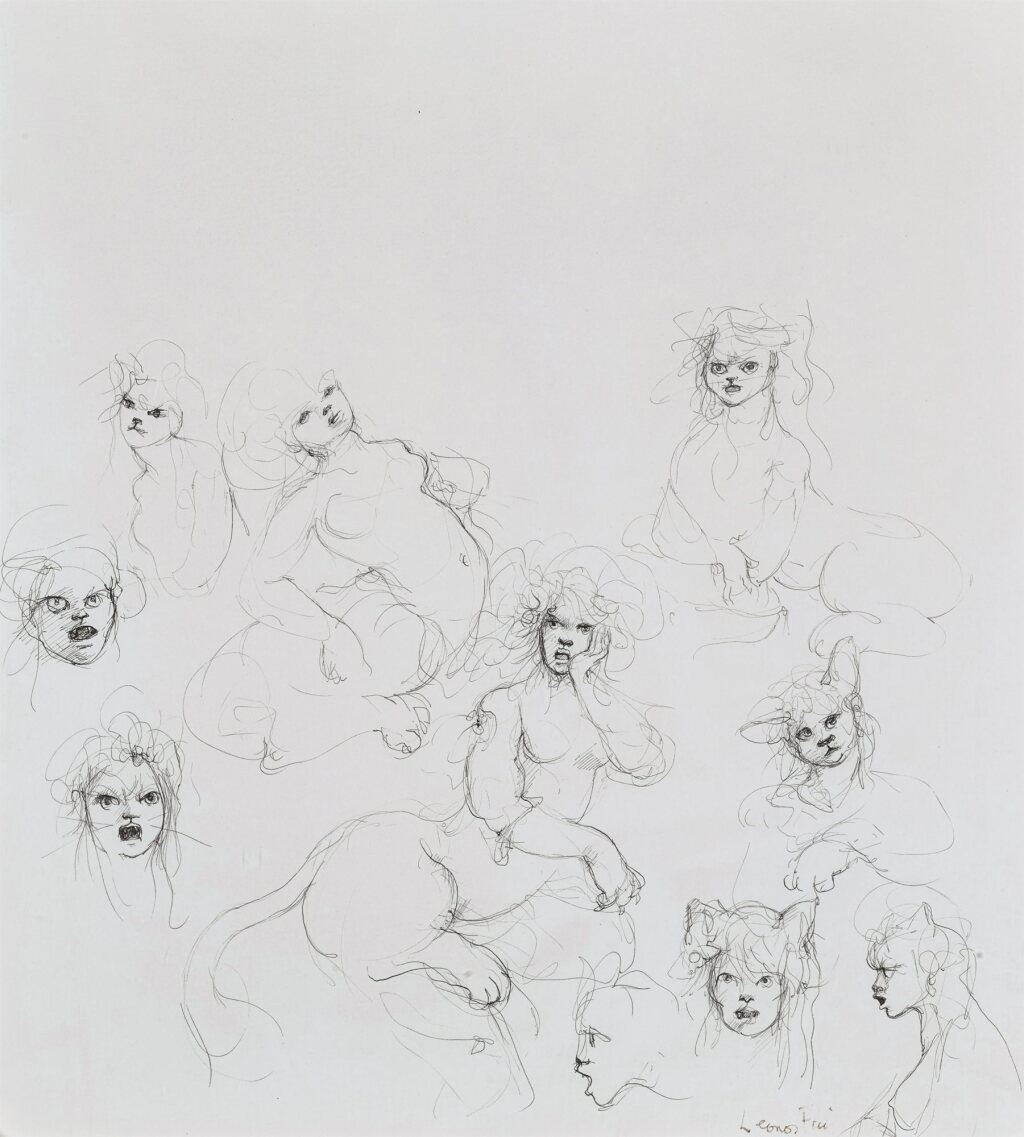 View full screen - View 1 of Lot 75. Studies of Sphinxes.