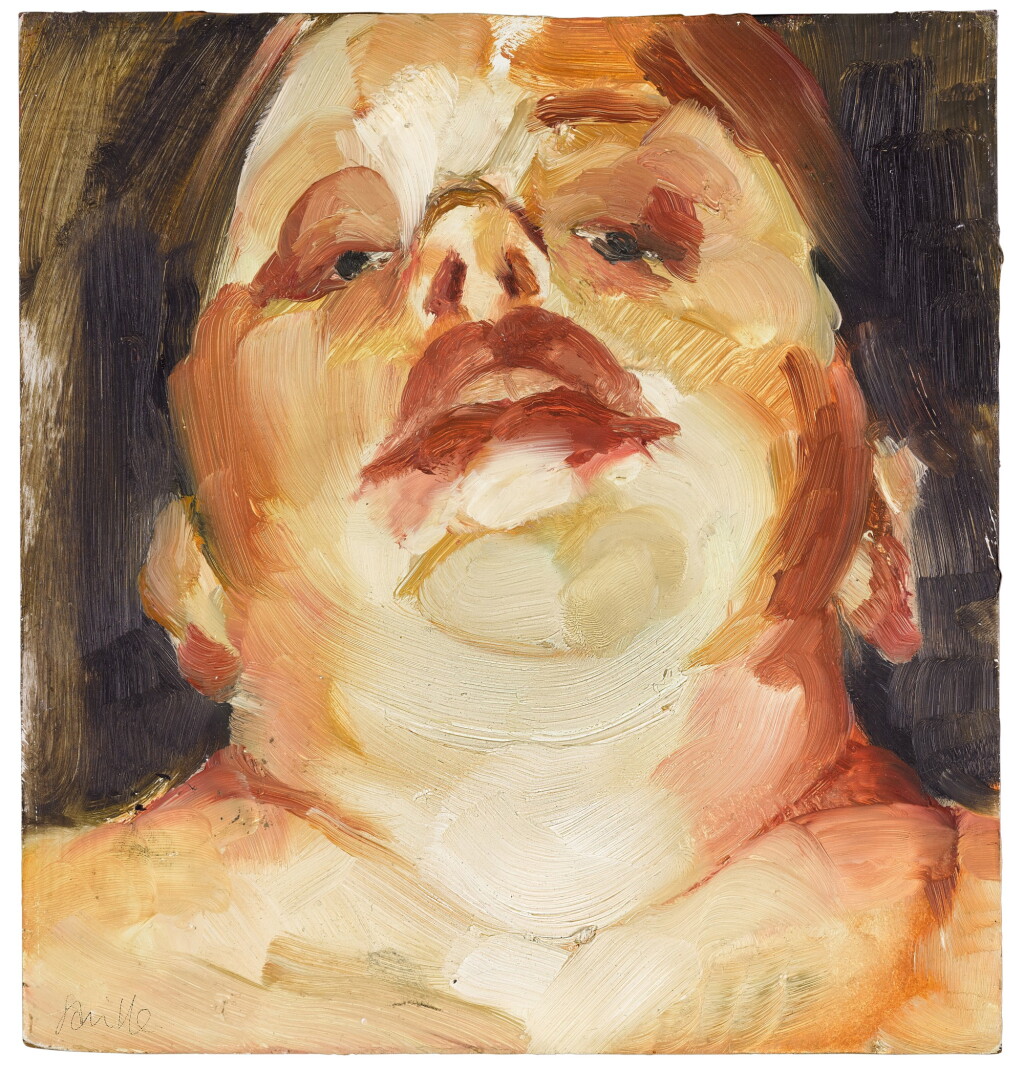 View full screen - View 1 of Lot 16. Self-Portrait (Head Study).