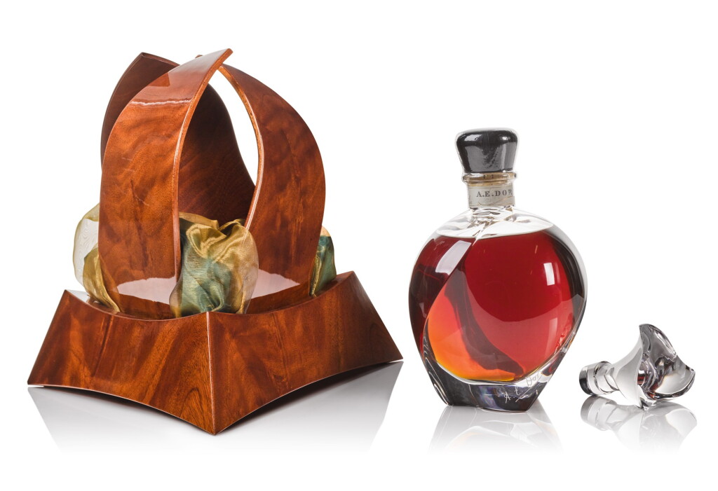 View full screen - View 1 of Lot 125. A.E. D'Or Sign of Time Decanter 40.0 abv NV .