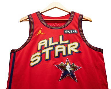 View full screen - View 1 of Lot 16. Donovan Mitchell Game Worn ‘NBA All-Star Game’ Jersey.