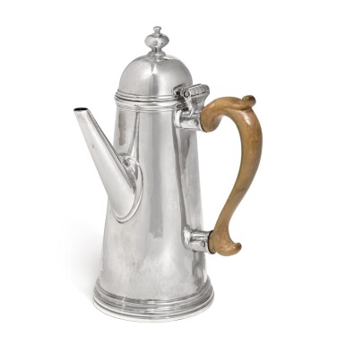 View full screen - View 1 of Lot 255. George I Silver Coffee Pot, Paul de Lamerie, London, 1714.