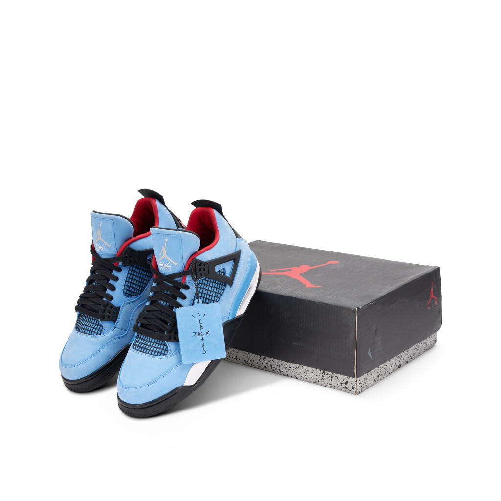 View full screen - View 1 of Lot 27. Nike Air Jordan 4 Retro ‘Cactus Jack’ Friends and Family Sample | Size 9 .