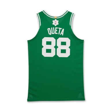 View full screen - View 1 of Lot 31. Neemias Queta ‘Christmas Day’ Boston Celtics 2024-2025 Game Worn Icon Edition Jersey .