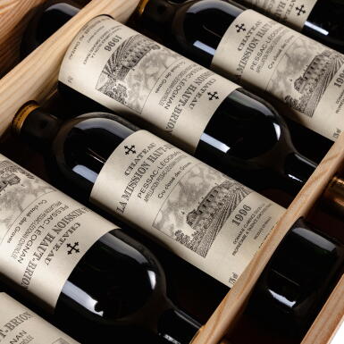 View full screen - View 1 of Lot 82. Château La Mission Haut-Brion 1996 (12 BT).