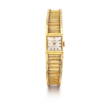 View full screen - View 1 of Lot 8. Reference 3086/57, ladies’ yellow gold bracelet watch, circa 1960.